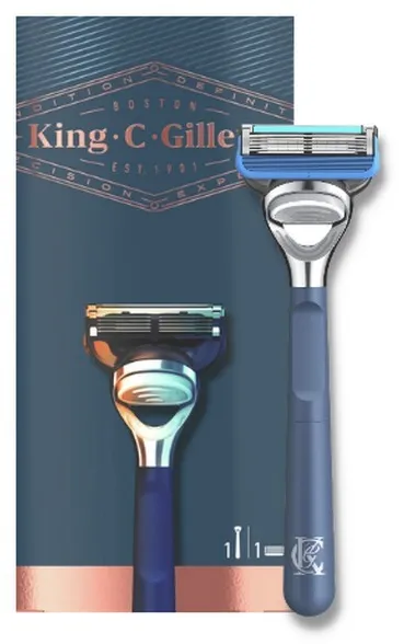 Gillette - King C. Partakone - 5 terää